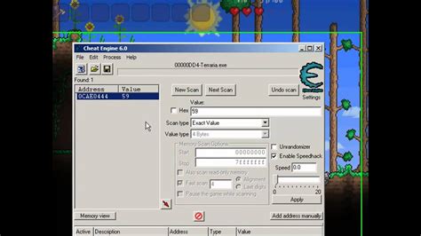 terraria 1.4.4.9 cheat engine